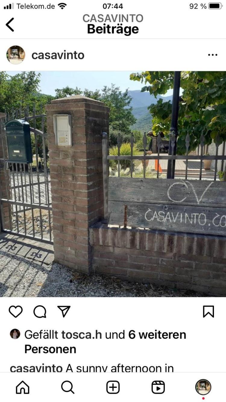 Hotel Casa Vinto Cagli Zewnętrze zdjęcie